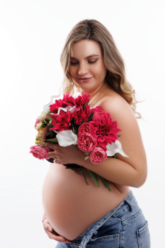 sedinta foto gravide flori